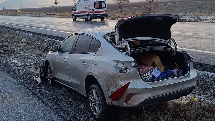 Kayseri - Niğde karayolunda kaza: 2'si çocuk 4 yaralı