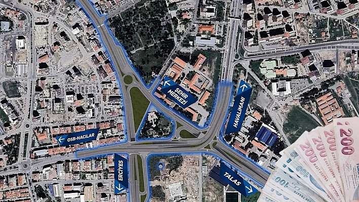 Kayseri'nin 2 milyar TL'lik projesi! Kartal Katlı Kavşağı hakkında yeni gelişme