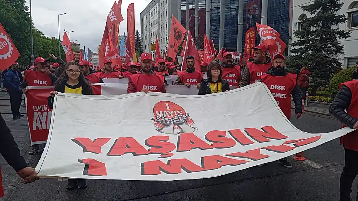 Kayseri'nin dört bir yanından yürüdüler