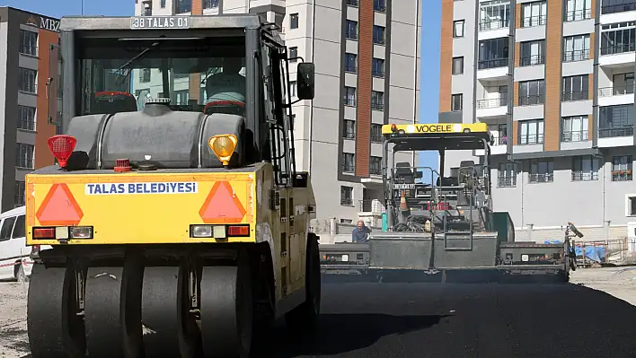 Kayseri'nin en büyük mahallesinde hummalı çalışma