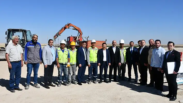 Kayseri'nin en büyük tarım projesinde geri sayım başladı