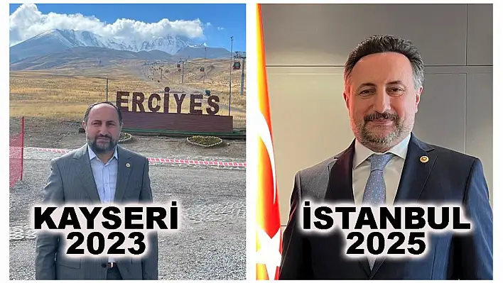 Kayseri'nin eski, İstanbul'un yeni vekili yeni imajıyla dikkat çekti! Önceki ve sonraki fotoğraflar arasındaki farkı bulun