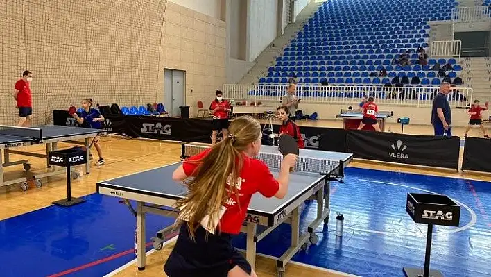 Kayseri'nin gururları ETTU Eurotalents Kampı'nda