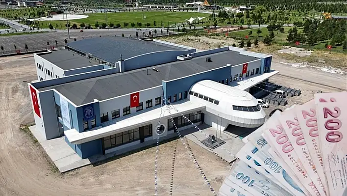 Kayseri'nin Havacılık Lisesi bakın kaç milyon TL'ye yapıldı!