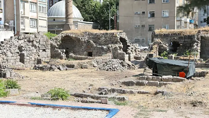 Kayseri'nin ilk medresesi Hoca Hasan'da kazılar başladı