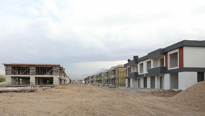 Kayseri'nin ilk yatay mimarisi hızla yükseliyor