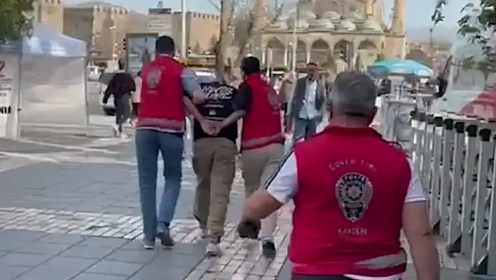 Kayseri'nin merkezinde operasyon!