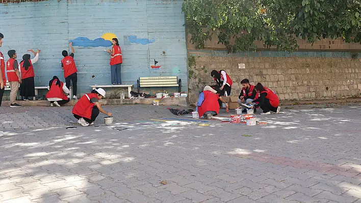 Kayseri'nin o ilçesi renklendi!