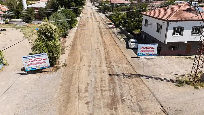 Kayseri'nin o ilçesine 10 milyon TL'lik yatırım!