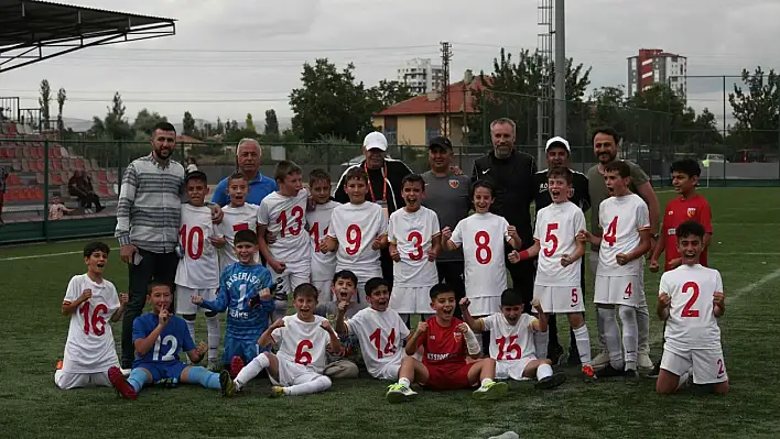 Kayseri'nin şampiyonları belli oldu