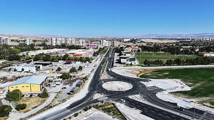 Kayseri'nin yeni bulvarında sona gelindi!