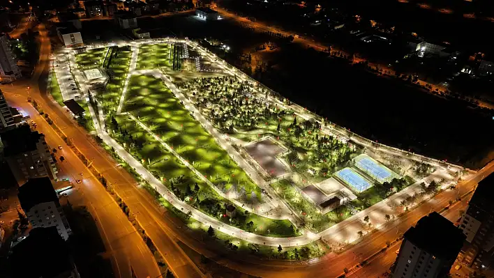 Kayseri'nin yeni gözdesi! Görenleri hayran bırakacak millet bahçesi tamamlandı