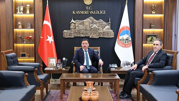 Kayseri'nin yeni Kaymakamı ilk ziyaretini Çiçek'e yaptı