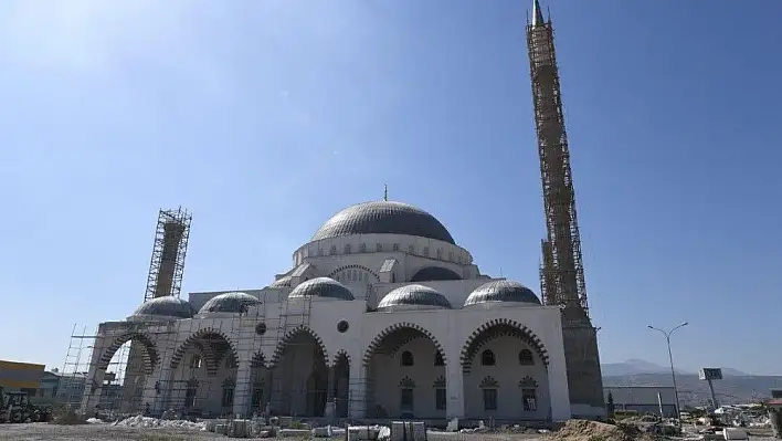 Kayseri OSB'de cami yapımı çalışmaları devam ediyor