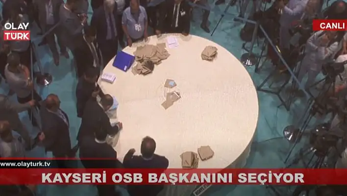 Kayseri OSB'de seçim bitti! Yeni Başkan belli oldu...