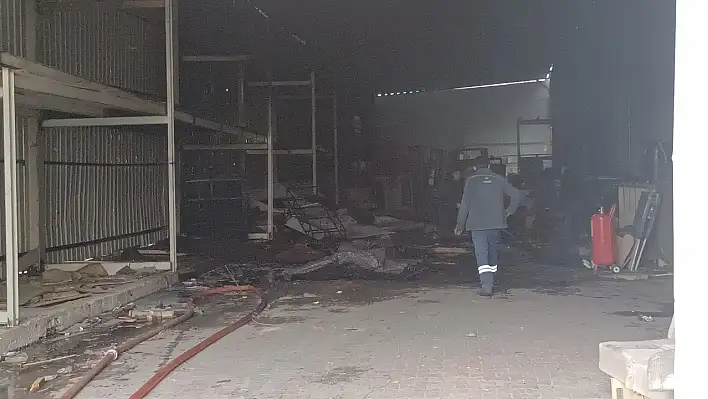 Kayseri OSB'de yangın!