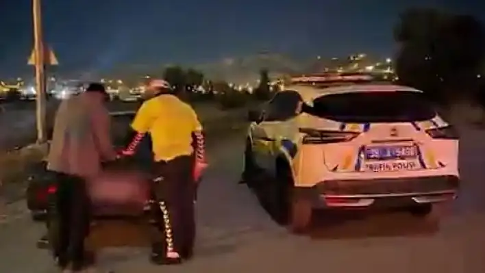 Kayseri polisi affetmedi! Araçlar trafikten men edildi