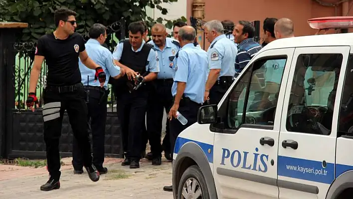 Kayseri polisi başarılı operasyonla rehin alınan eşini kurtardı