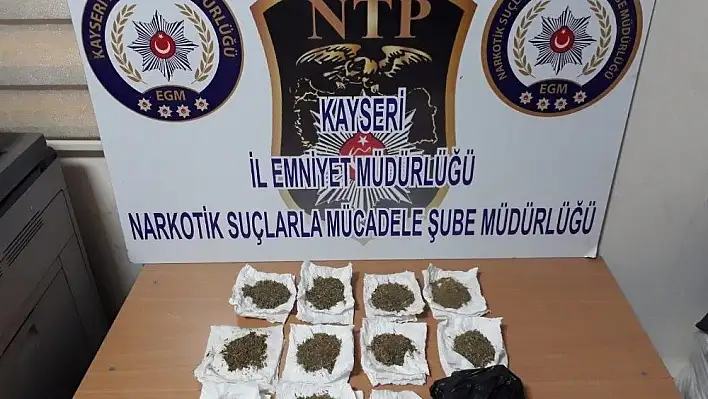 Kayseri polisi uyuşturucuya geçit vermiyor