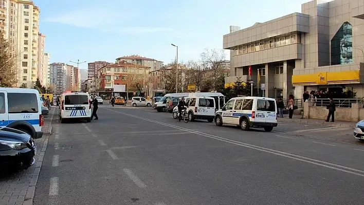 Kayseri Posta İşleme Merkezi'nde bomba paniği