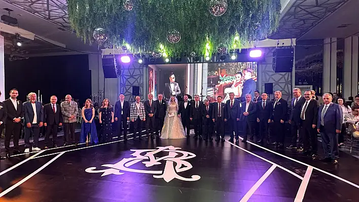 Kayseri protokolü bu düğünde buluştu