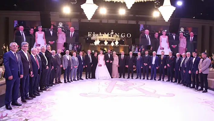 Kayseri protokolü bu düğüne akın etti