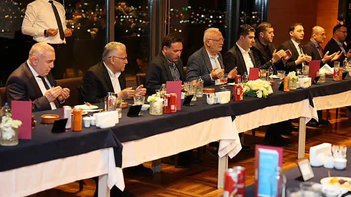 Kayseri protokolünü buluşturan iftar