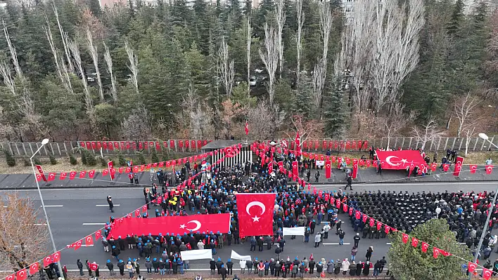 Kayseri şehitleri saygıyla anıldı