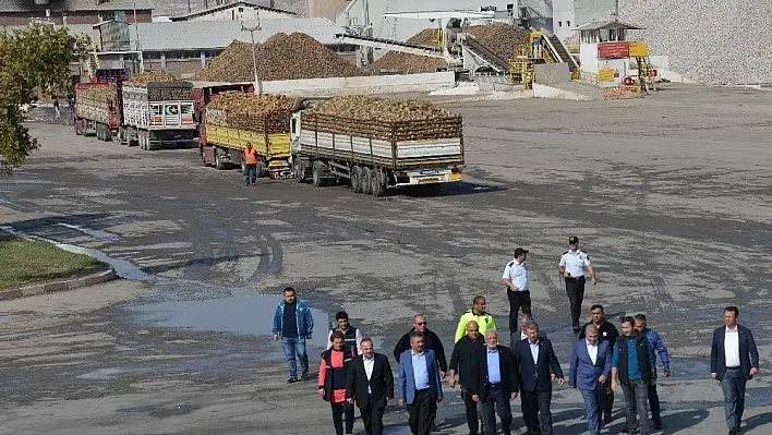 Kayseri Şeker'de,  Randevulu Pancar Sökümü Ve Tesellüme Uyum Oranı yüzde 97
