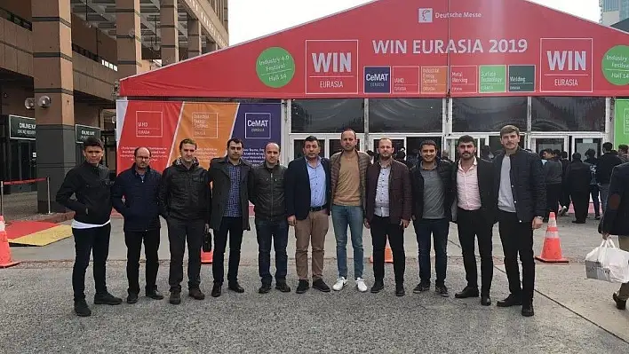 Kayseri Şeker Elektrik Otomasyon Ekibi Wın Eurasia 2019 Fuarında