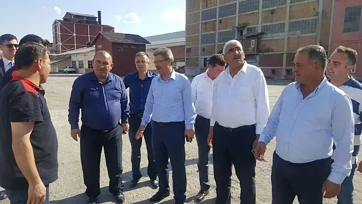 Kayseri Şeker Turhal Şeker Fabrikasında İşleri Sıkı Tutuyor
