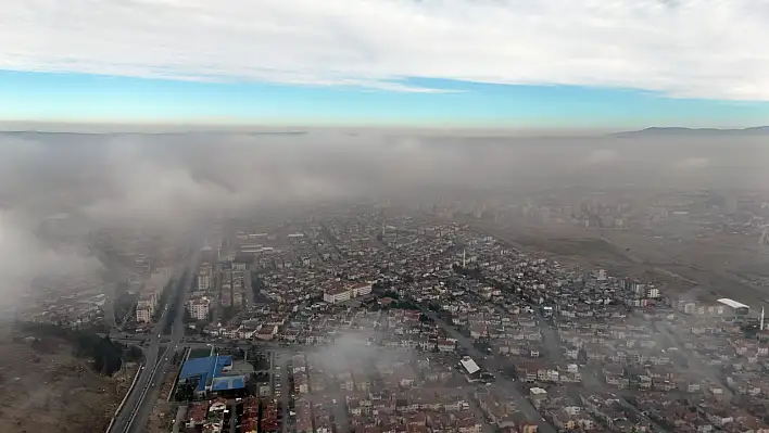 Kayseri sisle kaplandı!