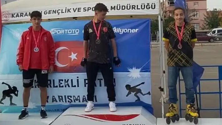 Kayserili sporcular Türkiye ikincisi oldu