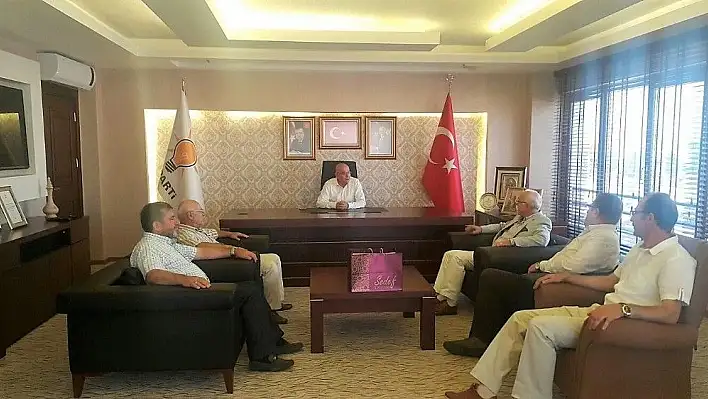 Kayseri Ticaret Odası Heyeti'nden AK Parti'ye Ziyaret