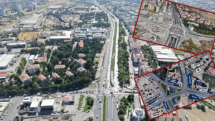 Kayseri trafiği bu projeler ile rahatlayacak! Şehrin dört bir yanında çalışma var