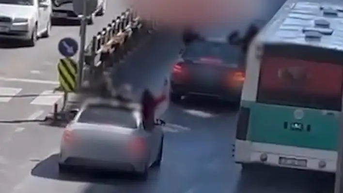 Kayseri trafiğindeki bu görüntüler cezasız kalmadı!