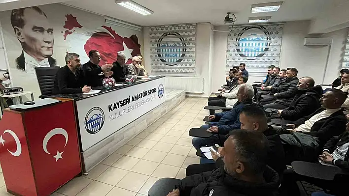 Kayseri U14 Ligi yeni sezon hazırlıklarına başladı