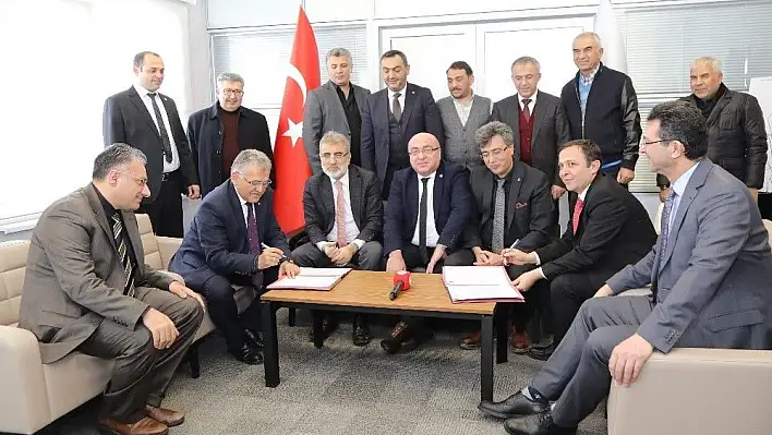 Kayseri Üniversitesi ile Mimarsinan OSB Arasında İşbirliği Ön Protokolü İmzalandı