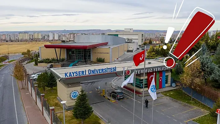 Kayseri Üniversitesi öğretim üyesi alacak! Şartlar belli oldu