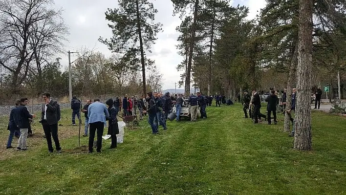 Kayseri ve Boğazlıyan Şeker çalışanları ağaçlandırma yaptı