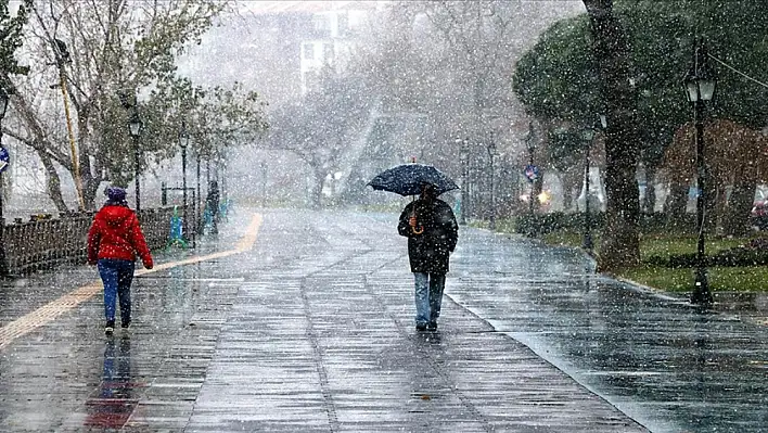 Kayseri'nin  hangi ilçelerinde bugün yağmur yağacak?