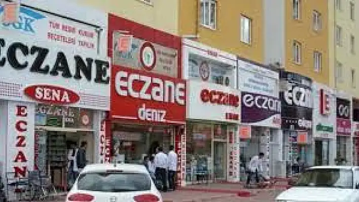 Kayseri ve ilçelerinde nöbetçi eczaneler