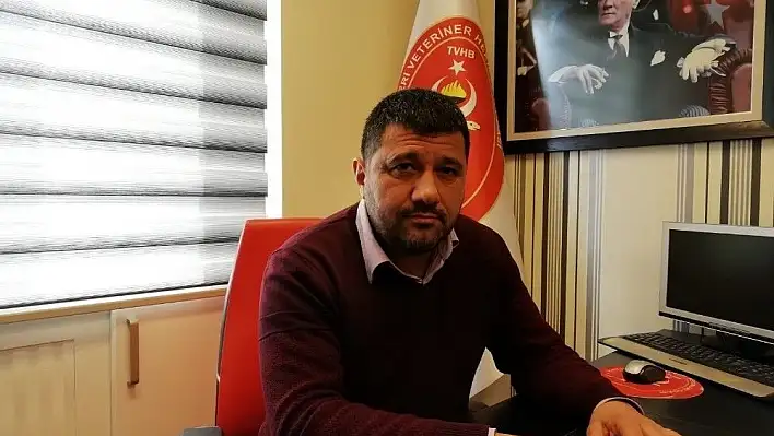 Kayseri Veteriner Hekimleri Odası Başkanı Akgün Ergül: 'Olumsuz ve kuru hava şartları hayvanlardaki hastalıkları arttırıyor'
