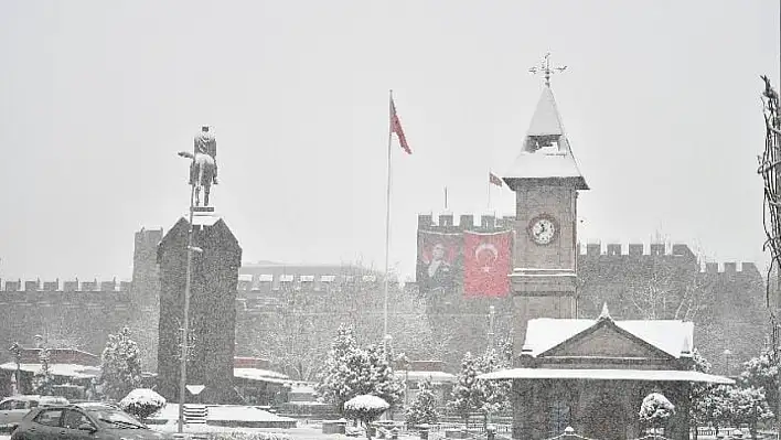 Kayseri'ye bu hafta kar yeniden geliyor!