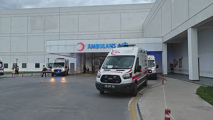 Kayseri'ye gelen milletvekili kaza yaptı