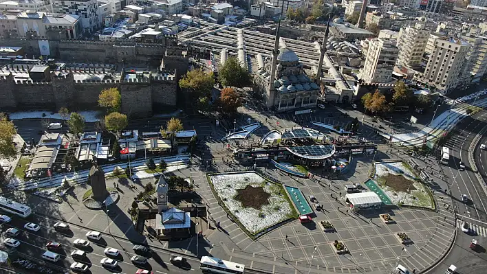 Kayseri'ye lapa lapa kar geliyor mu?