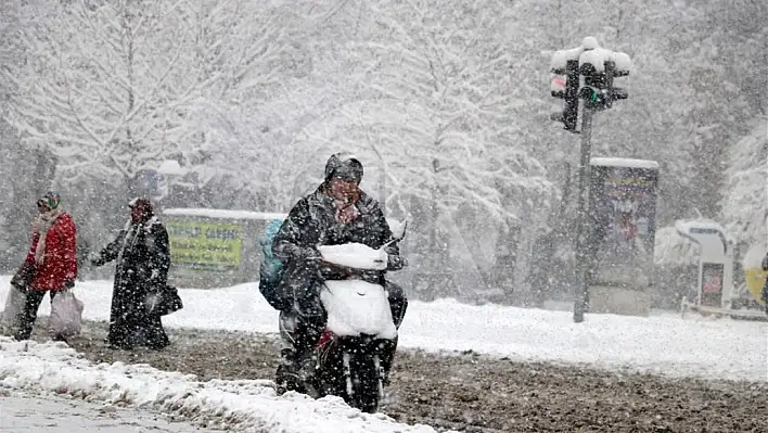 Kayseri'ye öğleden sonra kar geliyor (23 Şubat Pazar)