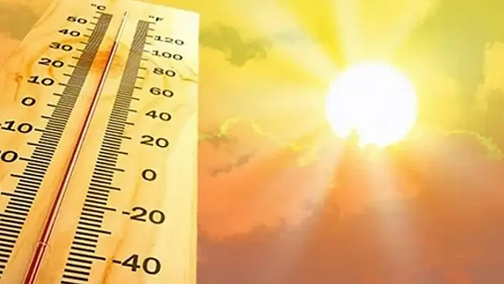 Kayseri'ye sıcak hava dalgası geliyor
