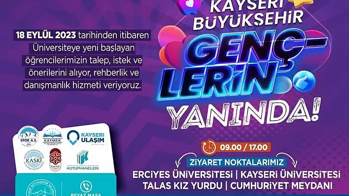 Yeni gelen öğrencilere rehberlik ve danışmanlık hizmeti