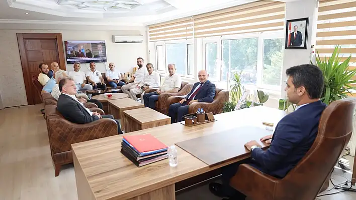 Kayseri'ye yeni Kaymakam geldi! Başkan makamında ziyaret etti